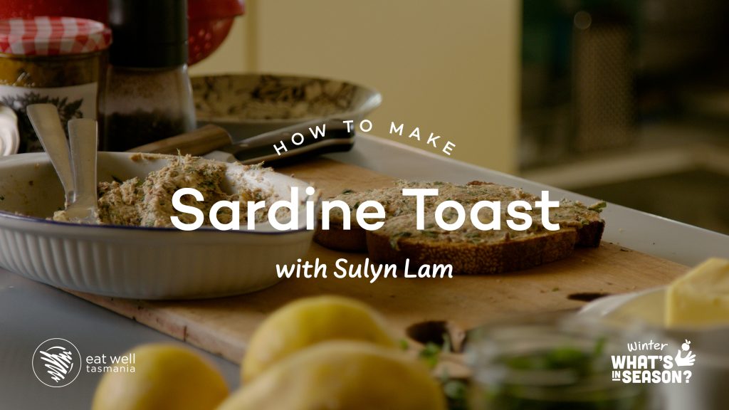 Sardine Butter on Toast Eat Well Tasmania